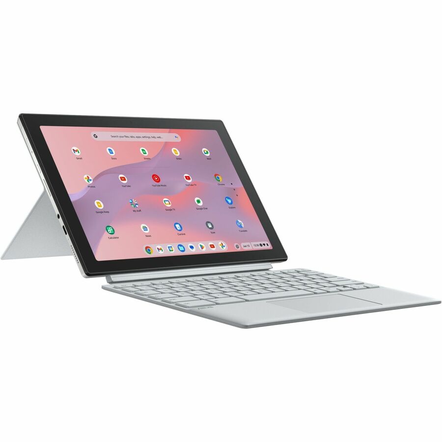 ASUS Chromebook CM30 Detachable 10.5" 2-in-1 Laptop/Tablet, 4GB RAM, 64GB Storage, Fog Silver