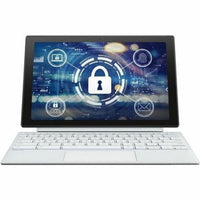 ASUS Chromebook CM30 Detachable 10.5" 2-in-1 Laptop/Tablet, 4GB RAM, 64GB Storage, Fog Silver