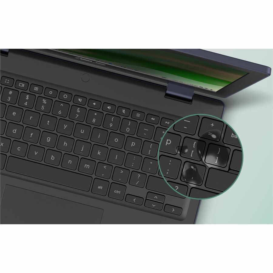 Asus CZ12 Chromebook 12.2" WUXGA 1920x1200 Display, 8GB RAM, 64GB Storage, 18-Hour Battery Life, Durable Design