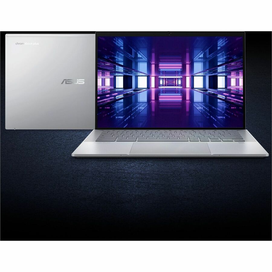 Asus ExpertBook CX54 Chromebook Plus - 14" WQXGA, Intel Core Ultra 5, 16GB RAM, 512GB SSD, Fog Silver