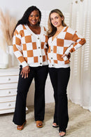 Angel Wings Double Take Button-Up V-Neck Dropped Shoulder Cardigan - Store 42