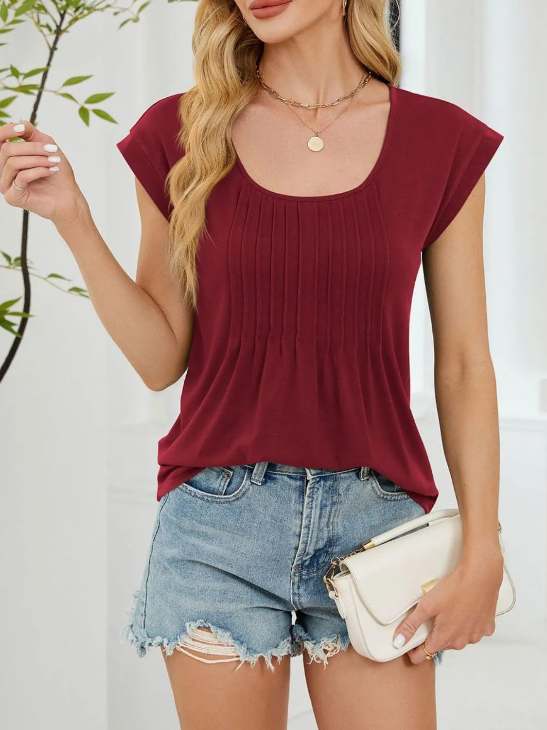 Burgundy / S