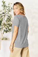 Basic Bae Bamboo Full Size Round Neck Short Sleeve T-Shirt Plus Size