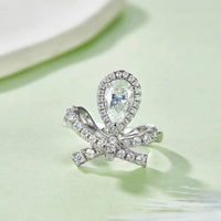 1 Carat Moissanite Zircon 925 Sterling Silver Ring - Store 42