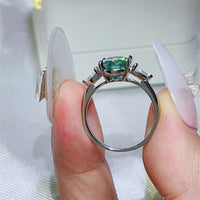 3 Carat Moissanite 925 Sterling Silver Ring