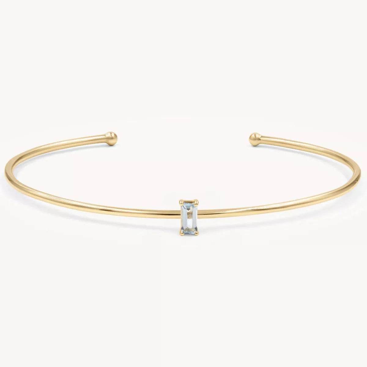 Elegant 18K Gold-Plated Open Cuff Bracelet with Zircon Detail - Stunning Titanium Steel Design