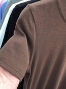 Slightly Stretchy 100% Polyester Crew Neck Short Sleeve T-Shirt for Everyday Comfort - Store 42