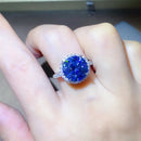 5 Carat Moissanite 925 Sterling Silver Ring Silver