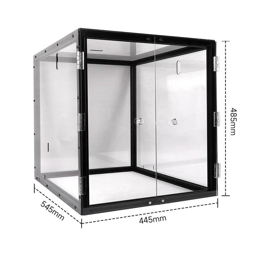Bambu Lab A1 Mini Enclosure Kit - Clear Acrylic and PC Panel for 3D Printer Protection