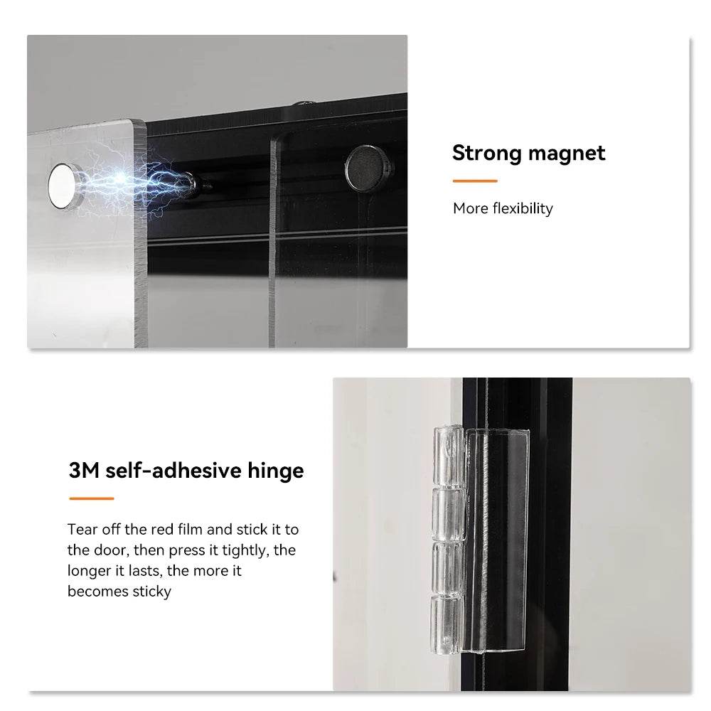Bambu Lab A1 Mini Enclosure Kit - Clear Acrylic and PC Panel for 3D Printer Protection