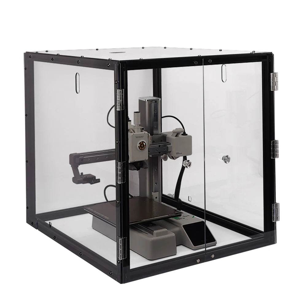 Bambu Lab A1 Mini Enclosure Kit - Clear Acrylic and PC Panel for 3D Printer Protection
