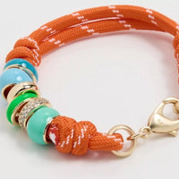 18K Gold-Plated Bead Rope Bracelet