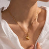 18K Gold Plated Starfish Pendant Necklace – Ocean-Inspired Jewelry for Elegant Style - Store 42