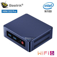 Beelink Mini S12 Pro PC | Intel N100 | 16GB RAM | 500GB Storage | Compact Desktop Solution