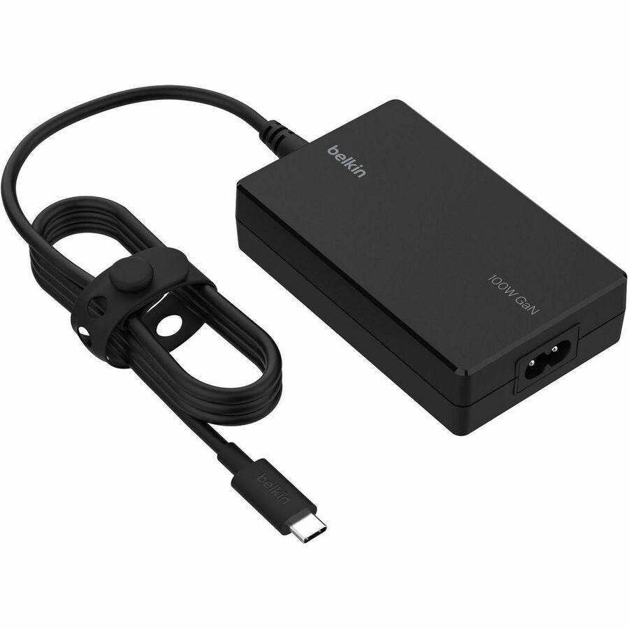 Belkin 100W GaN USB-C Charger - Fast Charging, Compact, Universal Compatibility, Eco-Friendly Design
