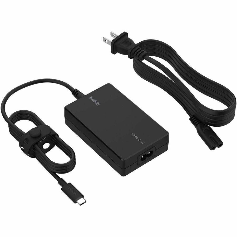 Belkin 100W GaN USB-C Charger - Fast Charging, Compact, Universal Compatibility, Eco-Friendly Design