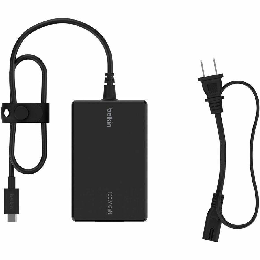 Belkin 100W GaN USB-C Charger - Fast Charging, Compact, Universal Compatibility, Eco-Friendly Design - Store 42