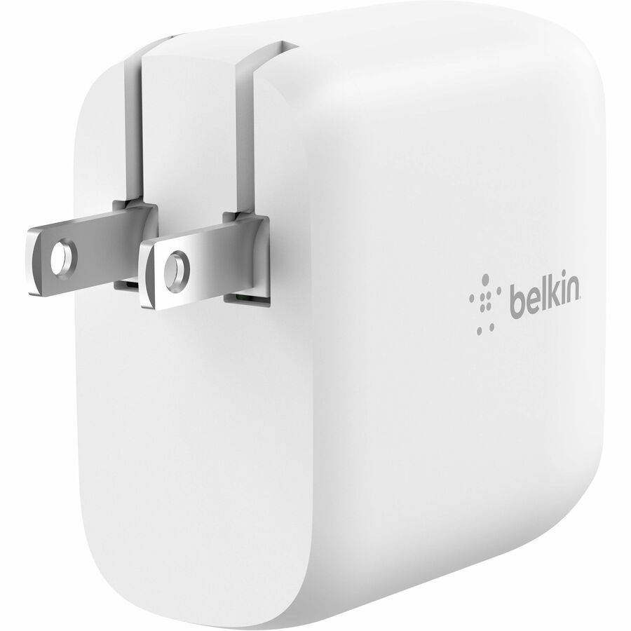 Belkin 20W White AC Adapter - Fast Charging, Compact Design for Everyday Devices - Store 42