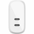 Belkin 20W White AC Adapter - Fast Charging, Compact Design for Everyday Devices - Store 42