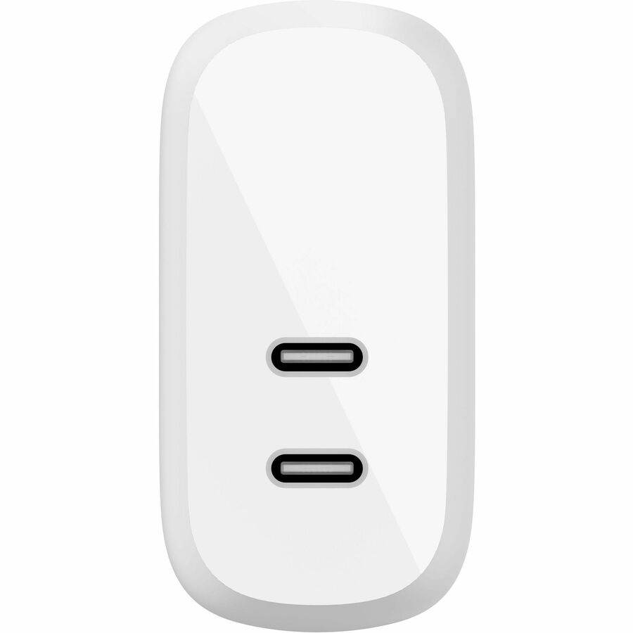 Belkin 20W White AC Adapter - Fast Charging, Compact Design for Everyday Devices - Store 42