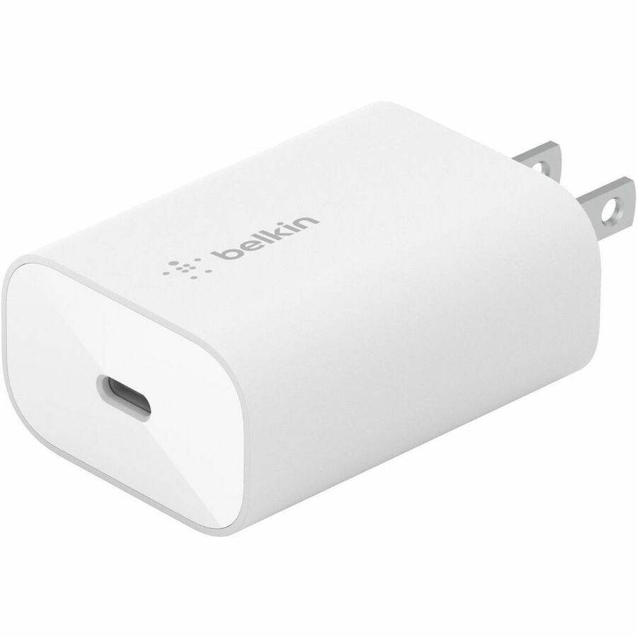 Belkin 25W USB-C PD 3.0 Wall Charger | Fast Charge for iPhone & Samsung | Compact Travel Design