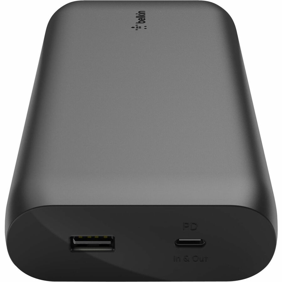 Belkin 30W USB-C 2-Port Power Bank 20,000 mAh - Fast Charge MacBook & Devices, Black