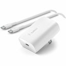 Belkin 30W USB-C PD Charger with 3.3ft Cable | Fast Charging & Compact Design | PPS Technology - Store 42