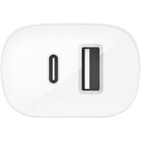 Belkin 37W Dual USB-C & USB-A Wall Charger - Fast Charge for iPhone & Samsung Devices - Store 42