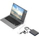 Belkin 6-in-1 USB-C Hub with Mount - 10Gbps Multiport Dock for iMac, PC & MacBook, Black