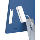 Belkin 6-in-1 USB-C Hub with Mount - 10Gbps Multiport Dock for iMac, PC & MacBook, Black