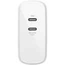 Belkin 68W BoostCharge GaN Fast Charger with Dual USB-C Ports & 6.6ft Cable - Compact & Efficient - Store 42