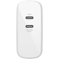 Belkin 68W BoostCharge GaN Fast Charger with Dual USB-C Ports & 6.6ft Cable - Compact & Efficient - Store 42