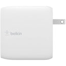 Belkin 68W BoostCharge GaN Fast Charger with Dual USB-C Ports & 6.6ft Cable - Compact & Efficient - Store 42
