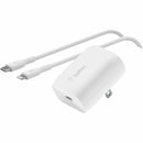 Belkin BoostCharge 20W USB-C Wall Charger with Cable, Fast Charging for iPhone & Samsung, Travel-Friendly - Store 42