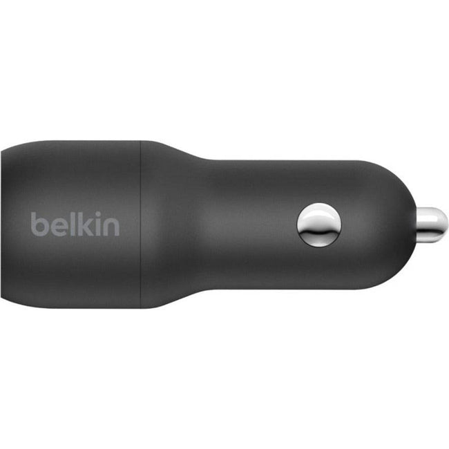 Belkin BoostCharge 24W Dual Port Car Charger - Fast Charge 2 Devices Simultaneously