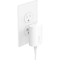 Belkin BoostCharge 30W USB-C PD Wall Charger with PPS Technology - Fast Charging for iPhone & Samsung - Store 42