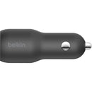 Belkin BoostCharge 37W Dual Car Charger - 25W USB-C & 12W USB-A Ports, Includes USB-C to Lightning Cable - Store 42