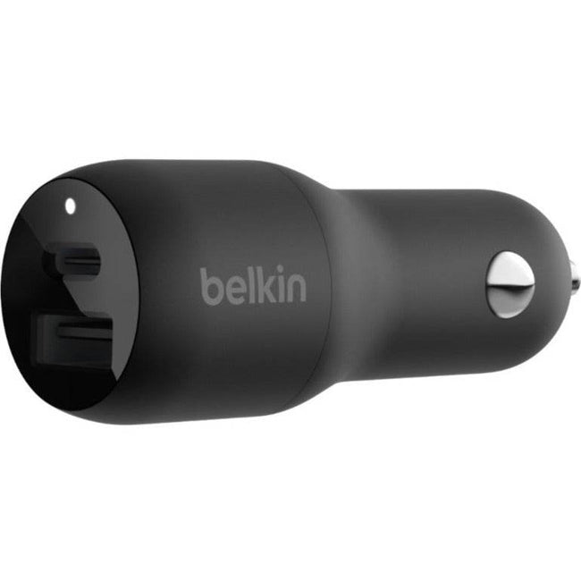Belkin BOOST?CHARGE 37W Dual Car Charger | 25W USB-C Fast Charging | PPS Technology for iPhone & Samsung