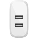 Belkin BoostCharge Dual USB-A Wall Charger 24W with 1M Lightning Cable - Fast Charge for Two Devices - Store 42
