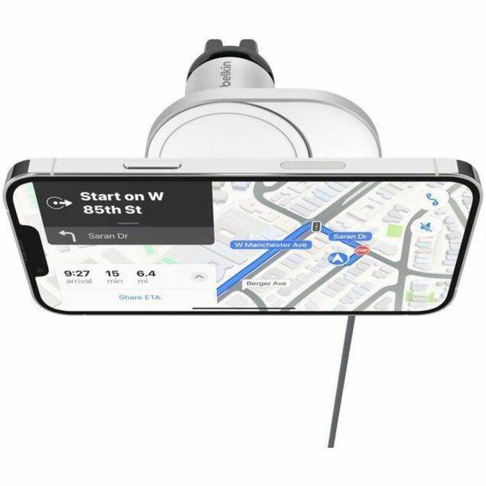 Belkin BoostCharge Pro Magnetic Car Charger Qi2 15W - Fast Wireless Charging with Safe Vent Mount - Store 42