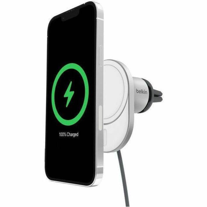 Belkin BoostCharge Pro Magnetic Car Charger Qi2 15W - Fast Wireless Charging with Safe Vent Mount - Store 42