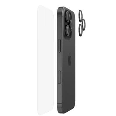 Belkin Glass Ez Frame 15 Pro Camera Protector - 2 Pack Clear Lens Guard for Ultimate Protection