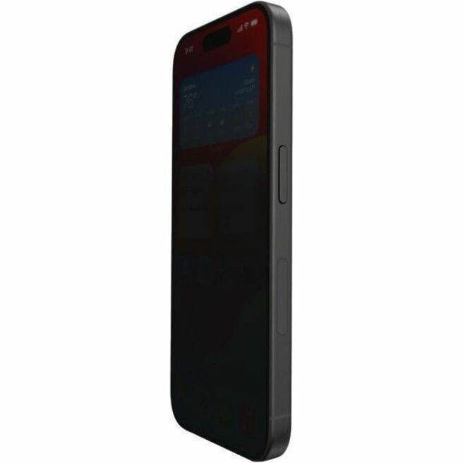 Belkin InvisiGlass Privacy Screen Protector for iPhone 16 Pro Max - Strong, Secure, Recycled Glass - Store 42