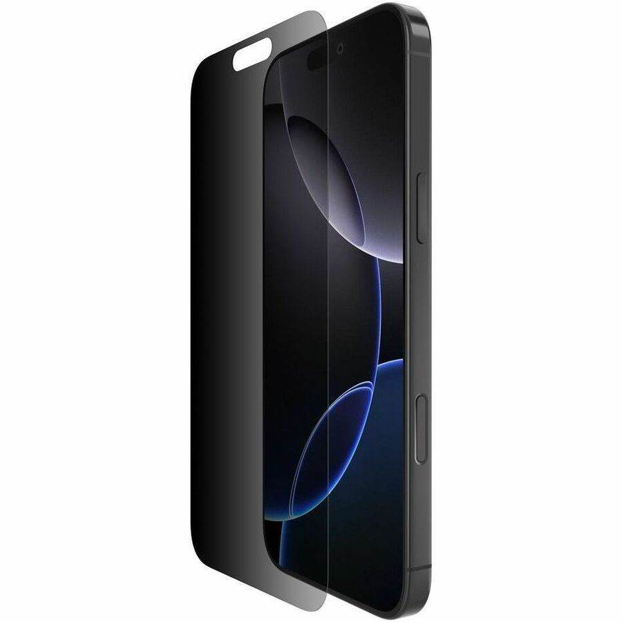 Belkin InvisiGlass Privacy Screen Protector for iPhone 16 Pro Max - Strong, Secure, Recycled Glass