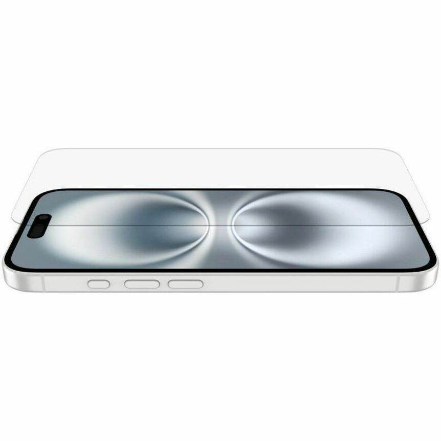 Belkin InvisiGlass Tougher Glass Screen Protector for iPhone 16 - Scratch Resistant & Impact Shield - Store 42