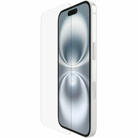 Belkin InvisiGlass Tougher Glass Screen Protector for iPhone 16 - Scratch Resistant & Impact Shield - Store 42