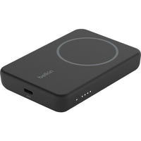 Belkin MagSafe Power Bank 5K - 5000mAh Wireless Charging with Kickstand - Compact & Stylish White Default Title