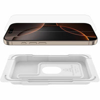 Belkin UltraGlass 2 Screen Protector for iPhone 16 Pro - 2.7X Stronger, Clear, Antimicrobial - Store 42