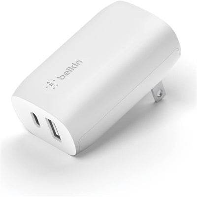 Belkin VPro PD 30W PPS USB-C Wall Charger - Fast Charging in Elegant White Finish