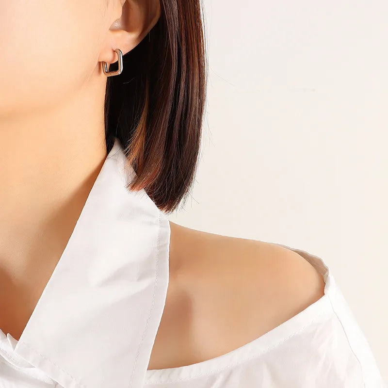 Silver Square / One Size